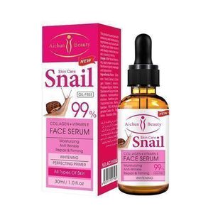 Aichun Beauty Skincare Snail Collagen + Vitamin E Face Serum