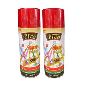 PICO All Purpose Spray Paint - Deep Red - 2Pcs