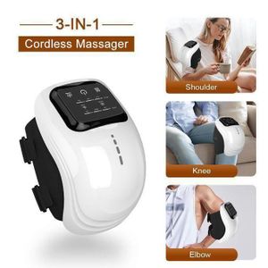 Reachargeable Wireless Relaxation Knee Massager - Adjustable Heat & Vibration