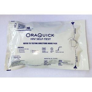 Oraquick Test Kit (SALIVA USE) Oral Self Test.