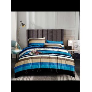 4x6 Complete Bedding Set - Duvet + Bedsheet + 2/4 Pillow Cases