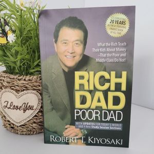 Rich Dad Poor Dad by Robert T. Kiyosaki – 20th Anniversary Edition. No.1 Personal Finance & Wealth Building Bestseller. Essential Paperback Book for Financial Literacy, Investing, Business Success & Entrepreneurship. Learn What the Rich Teach Their Kids.