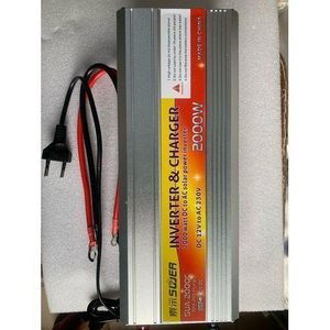 2000 Watts Solar Power Inverter With Inbuilt Charger 2 in 1 for tv bulbs and fan