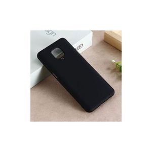 Silicon Back Case For Redmi Note 9s / Note 9 Pro Black
