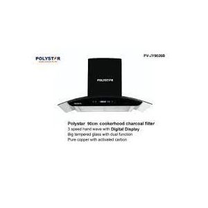 Polystar 90CM RANGE HOOD WITH HANDWAVE & VOICE CONTROL  PVTD9110BVC
