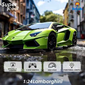 Digabi RC Sports Car - 1:24 Realistic Drift Vehicle, 4-Channel Remote Control for Kids