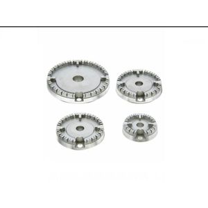 4 x Replacement Gas Hob Burner Crown & Burner Cap Set