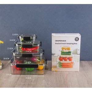 4in1 acrylic storage set ACRYLIC FOOD STORAGE CONTAINER SET