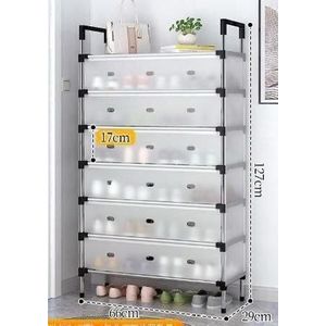 7layer Dust proof shoe rack  