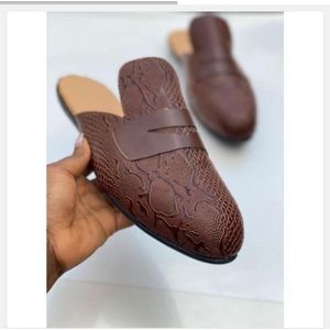 Exclusive Men's Half Shoe - Brown
