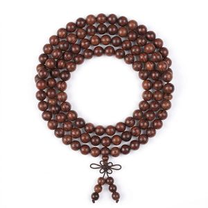 black rosewood beaded bracelet