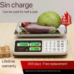 HIGH QUALITY 40KG RECHARGEABLE DIGITAL WEIGHING SCALE