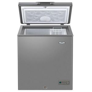Haier Thermocool 100 Litres Chest Freezer (HTF-100HBS SLV) - Silver + 3 Years Warranty
