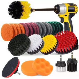 6/5/4/3pcs Drill Brush Power Scrubber Cleaning Brush Extended Long  Attachment Set All Purpose Drill Scrub Brushes Kit for Grout, Floor, Tub,  Shower, Tile, Bathroom and Kitchen Surface