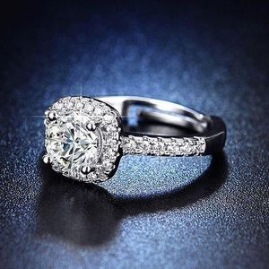  Sterling Silver Proposal  Ring with a free gift