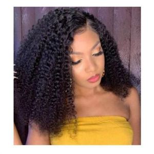Kinky Curly Closure Hair Wig