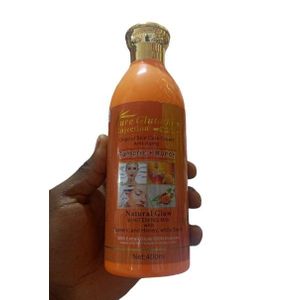 Pure-Glutathione Injection Tumeric+Honey Natural Glow Whiten-ing Body Milk Lotion 400ml.
