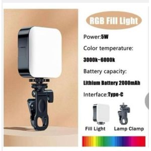 LED LITE LED LITE, RGB Mini Influencer LED Pocket Video Light - Rechargeable Portable Camera & Phone Fill Light