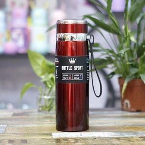 Stainless Steel Travel Flask Thermal Hot/cold Water (Red)