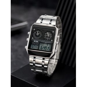 Skmei Waterproof Double Time Wristwatch