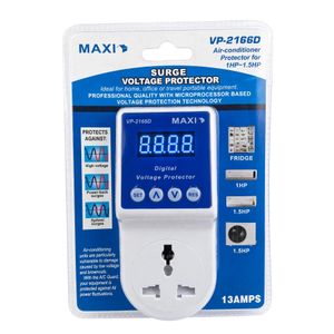 Maxi 13A Digital Surge Voltage Protector and AC Guard-VP-2166D 