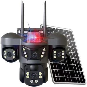 OriginalV380 Pro 3 Lens 4g Solar Camera 5MP Big lens