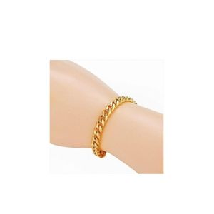 CUBAN CHAIN BRACELET- Gold