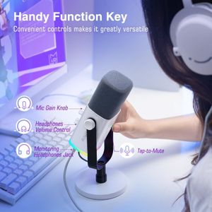 Fifine AM8 Dynamic Microphone -XLR/USB Stream Podcast Gaming