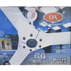 Ox Giant 60 Plus ceiling fan with powerful motor 