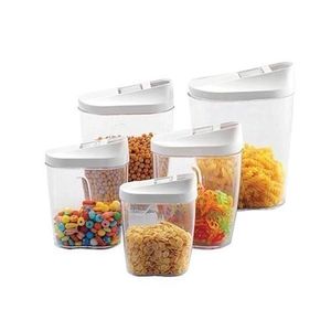 Plastic Cereal Container Set - 10piece