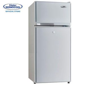 Share this product    Official Store JBF Haier Thermocool 95 Litres Double Door Fridge Silver (HRF-95BEX) - Silver + 3 Years Warranty