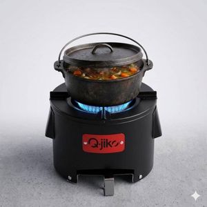 Q-jiko fast cooking  economy smokeless charcoal stove plus free fire starter