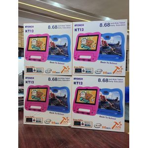 Atouch KT12 Kids' Learning Tablet / 8.68" Eye-Care Display / 5G WiFi & Android 15.0 / 8000mAh Battery / Full Gift Set