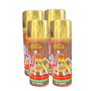 PICO Spray Paint 450ml - GOLD X4PCS