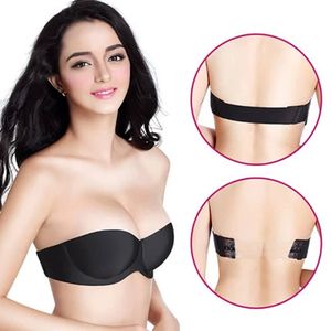 Invisible Strap Push Up Bra