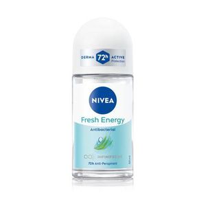 NIVEA Fresh Energy Anti-Perspirant Roll-on For Women, 72h - 50ml (Pack Of 3)