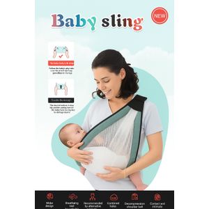 Baby sling Carrier-(Ergonomic and Breathable Design)