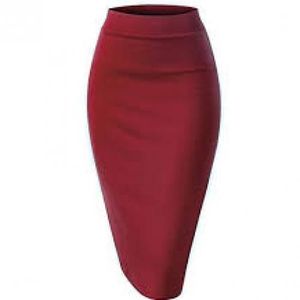 Gorgeous 2 In 1 Ladies Corporate Pencil Skirt
