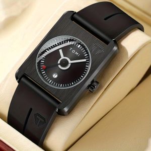 Tomi Luxury Fashion Rubber Wristwatch 