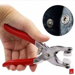 SNAP FASTENER HAND PLIERS HAND PRESSURE INSTALLATION TOOLS  FOR CHILDREN CLOTH BUTTON SNAP