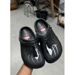 Authentic Crocs x Marvel Spider-Man Black Suit (Symbiote) Neo Classic Clog - Black
