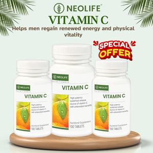 Wellness Neolife Vitamin C Sustained Release - 100 Tablets (Single)