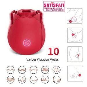 SATISFAIT SATISFAIT：USB Rose Vibrator Licking