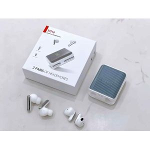 XG16 Double TWS Headphones With Long Battery Life Dual Two Pairs and Digital Display Couple Audifonos Headset for Gaming