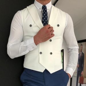 Fashion (GM-2084-Brooch)Black 5PCS Designer Mens Wedding Suit Vest