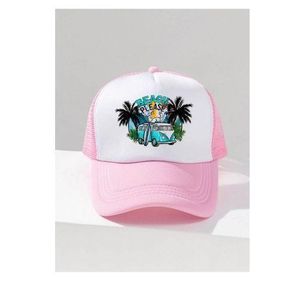 Fashion Collection High Design Ladies Face Cap: Pink