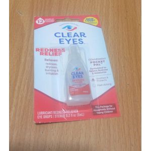 Clear Eyes Handy Pocket Pal Redness Relief Eye Drops