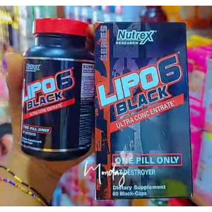 Nutrex RESEARCH Lipo 6 Black Ultra Concentrate Fat Destroyer 1pack 