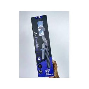C12 AI Tracking Stable Selfie Stick Quadrupod