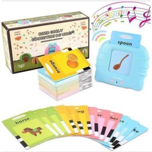 Early Learning Kids Pocket Vocab Talking Flash Cards - Rechargeable